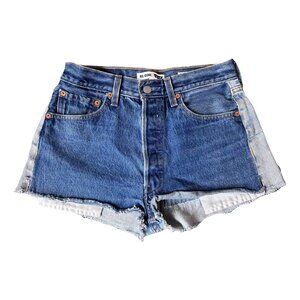 RE/DONE x Levi’s Two-Tone Denim Shorts – Size 24